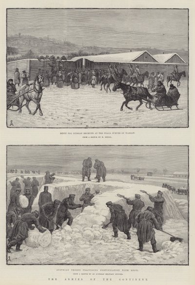 The Armies of the Continent by Johann Nepomuk Schonberg